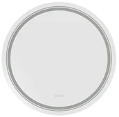 Lustra - Nowoczesne okrągłe lustro z oświetleniem LED - Piro 4X - miniaturka - grafika 1