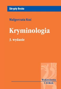 Kryminologia - E-booki - prawo Kryminologia - E-booki - prawo - miniaturka - grafika 1