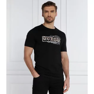 Koszulki męskie - GUESS T-shirt | Slim Fit - grafika 1