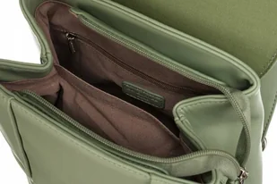 Klasyczny Plecak Damski Ze Skóry Ekologicznej Lumarko! - Plecaki - miniaturka - grafika 6