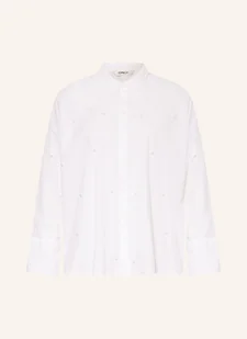 Only Koszula Z Ozdobnymi Perełkami weiss - ONLY - Koszule damskie - miniaturka - grafika 1