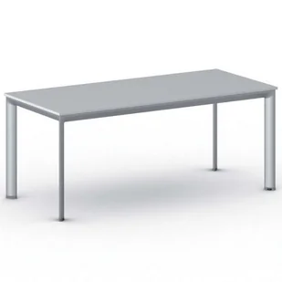 B2B Partner Stół konferencyjny INFINITY 1800 x 800 x 740 mm, szary 499111 - Stoły i stoliki do biura - miniaturka - grafika 1