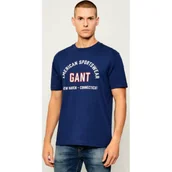 Koszulki męskie - Gant T-shirt PRINTED GRAPHIC Regular Fit - miniaturka - grafika 1