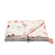 Kołdry i poduszki dla dzieci - La Millou, Bamboo Bedding, Kołderka, Medium Size, Dundee&Friends Pink, 80x100 cm - miniaturka - grafika 1