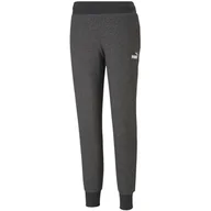 Spodnie damskie - Spodnie damskie Puma ESS Sweatpants FL c.szare 586839 07-M - miniaturka - grafika 1