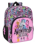 Plecaki szkolne i tornistry - Safta MONSTER HIGH DRAMA - Plecak szkolny dla dzieci, plecak dla dzieci, plecak dziecięcy, odpowiedni do wózka, idealny dla dzieci w wieku szkolnym, wygodny i wszechstronny, jakość i wytrzymałość, 33 - miniaturka - grafika 1