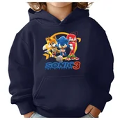 Bluzy dla dziewczynek - BLUZA DZIECIĘCA SONIC 3 110-116 CHŁOPIĘCA DZIEWCZĘCA PREZENT - miniaturka - grafika 1