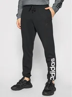 Spodnie sportowe męskie - Adidas Męskie spodnie M Lin Sj Te Pt Czarny S 31327 - miniaturka - grafika 1
