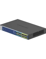 Switche - Netgear GS516UP Unmanaged Gigabit Ethernet 10/100/1000 Grey Power over Ethernet PoE Switch - miniaturka - grafika 1