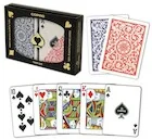 Copag Elite, karty do gry, indeks regularny, czerwone i niebieskie - Gry karciane - miniaturka - grafika 1