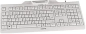 Klawiatury - cherry KC 1000 SC KEYBOARD AZERTY BE/WHITE/GRAY JK-A0100BE-0 - miniaturka - grafika 1