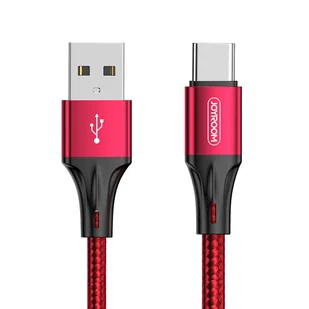 Joyroom kabel USB - USB Typ C 3 A 1 m czerwony (S-1030N1) - Kable USB - miniaturka - grafika 1