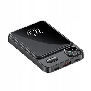 C-TEC powerbank wireless, MagSafe zestaw z dodatkowym pierścieniem - Powerbanki - miniaturka - grafika 1