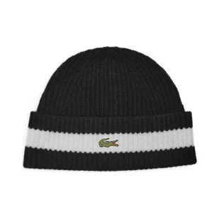 Lacoste Wełniana czapka - Czapki męskie - miniaturka - grafika 1