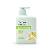 Kosmetyki do kąpieli - Dicora Urban Fit Dicora Urban Fit Produkty Dicora Urban Fit Żel pod prysznic Witamina A Mleko i Melon 500 ml - miniaturka - grafika 1