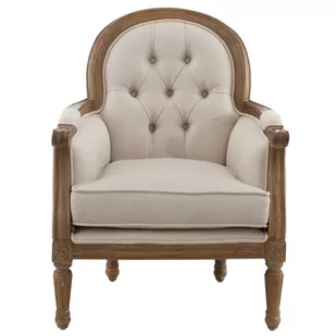 Dekoria Fotel BERNARD natural 67x73x88cm 005-806 - Fotele - miniaturka - grafika 1