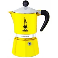 Zaparzacze i kawiarki - Bialetti Rainbow  Stove Top Espresso Coffee Maker  Yellow  Various sizes, żółty, 30 x 20 x 15 cm 4982 - miniaturka - grafika 1