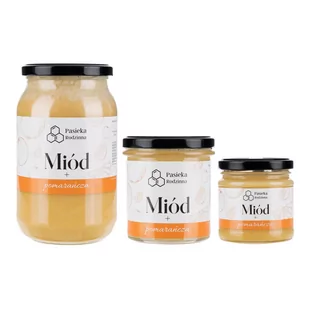 Miód z pomarańczą 410g - Miód - miniaturka - grafika 1