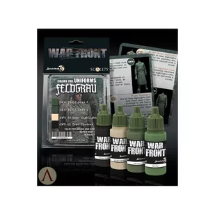 Scale 75 Feldgrau Paint Set - Akcesoria do gier planszowych - miniaturka - grafika 1