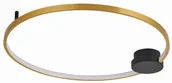 Lampy sufitowe - Condida - plafon LED czarny mat/złoty 641101-30 - miniaturka - grafika 1