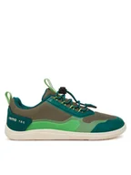 Buty dla chłopców - Reima Sneakersy 5400137B Zielony - miniaturka - grafika 1