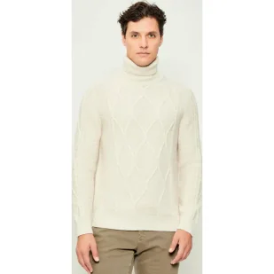 Joop! Golf Liono Modern fit z dodatkiem wełny i kaszmiru - Swetry męskie Joop! Golf Liono Modern fit z dodatkiem wełny i kaszmiru - Swetry męskie - miniaturka - grafika 1