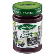 Dżem - Herbapol Dżem z czarnych porzeczek o obniżonej zawartości cukru 280 g - miniaturka - grafika 1