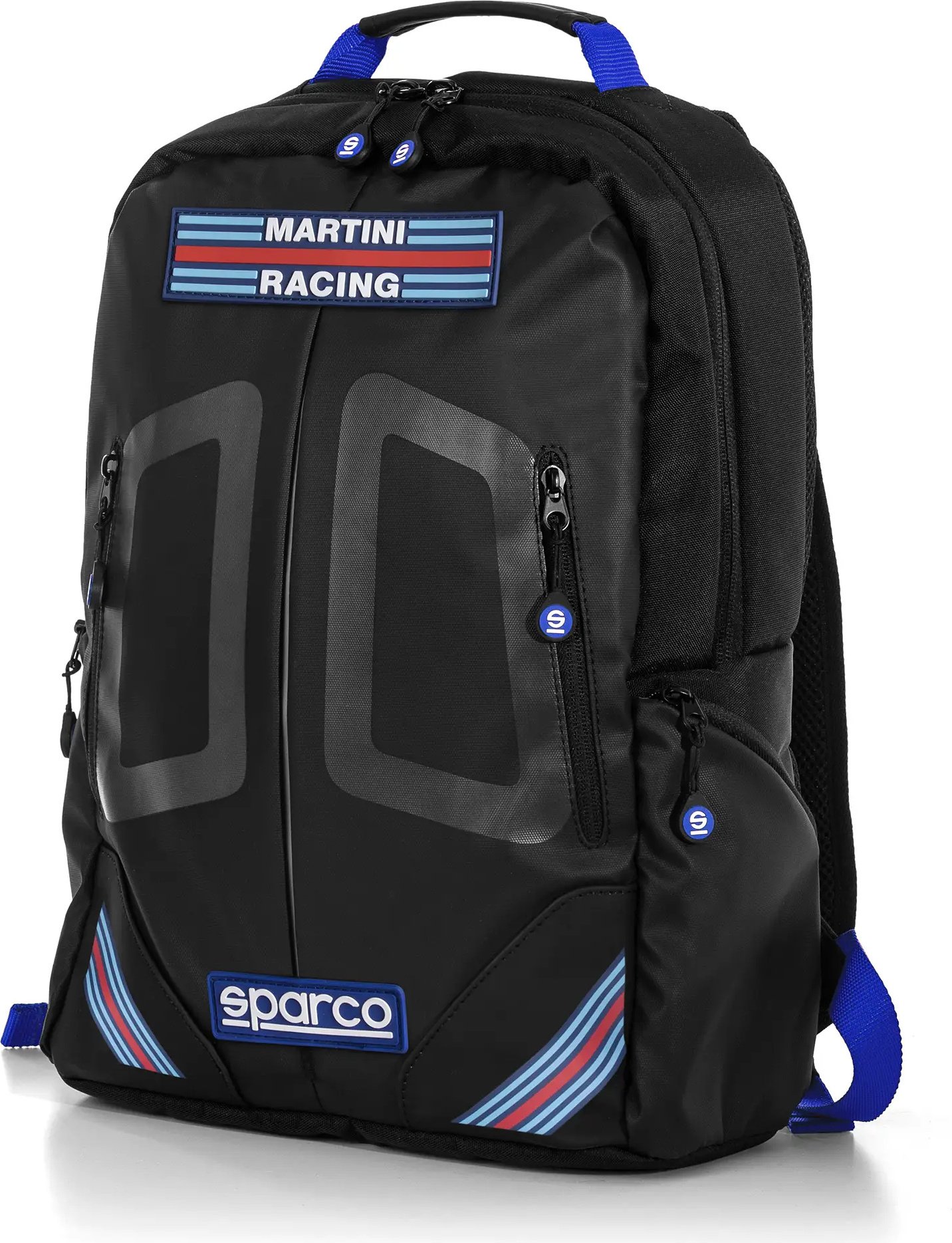 Plecak sceniczny Sparco 0164401MRAZ Martini Racing My23, niebieski/czarny