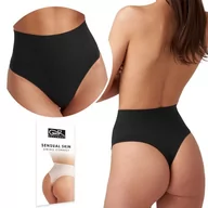 Majtki damskie - ﻿GATTA STRING CORRECT stringi z wysokim stanem majtki WYSZCZUPLAJĄCE - S - miniaturka - grafika 1