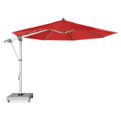 Parasole ogrodowe - EXPERT 350P - parasol ogrodowy z drążkiem bocznym T809 - miniaturka - grafika 1