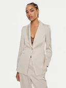 Marynarki i żakiety damskie - Marella Marynarka Carrara 2423046061000 Szary Regular Fit - miniaturka - grafika 1