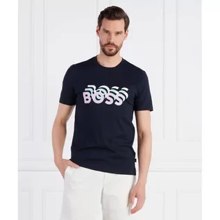 Koszulki męskie - BOSS T-shirt Tessler 187 | Slim Fit - grafika 1