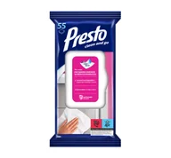 Ściereczki, gąbki, czyściki - Presto Chusteczki Nasączane Różne Powierzchnie 55 - miniaturka - grafika 1