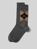 Skarpetki męskie - Skarpety z mieszanki bawełny w zestawie 2 szt. - miniaturka - grafika 1