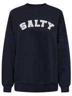 Bluzy damskie - ONLY Bluza w kolorze granatowym - miniaturka - grafika 1