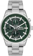 Zegarki męskie - Zegarek męski SLAZENGER SL.09.2242.2.05 zielony fashion na prezent - miniaturka - grafika 1