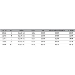 Tournament Gear Shirt 1/2 zip XL Black INK 73685 - Inne akcesoria dla wędkarzy - miniaturka - grafika 2