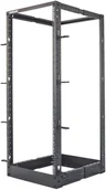 Szafy rack - INTELLINET 48,3cm 19Zoll Laborgestell 48HE 4-Pfosten 559 bis 1023 T x 515 B x 2273 H mm unmontiert schwarz - miniaturka - grafika 1