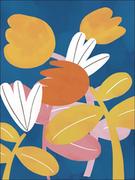 Plakaty - Kolorowe kwiaty - plakat Wymiar do wyboru: 70x100 cm - miniaturka - grafika 1