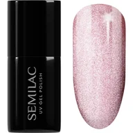 Lakiery hybrydowe - Semilac Lakier hybrydowy UV Hybrid, 663 Blush Gloss - miniaturka - grafika 1
