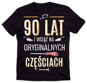 Moda i Uroda OUTLET - Męska koszulka na 90 urodziny - prezent z okazji 90 urodzin - miniaturka - grafika 1