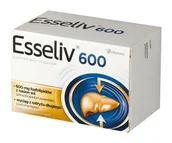 Układ pokarmowy - Esseliv 600, 50 kapsułek - miniaturka - grafika 1
