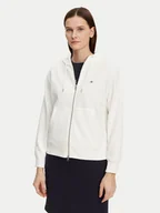 Bluzy damskie - Gant Bluza Shield 4201412 Écru Regular Fit - miniaturka - grafika 1