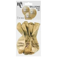 Baby shower i roczek - Godan Balon foliowy napis BABY 85x29cm BN-ABAB 28871 - miniaturka - grafika 1