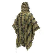 Odzież taktyczna i umundurowanie - Poncho maskujące Helikon-Tex LEAF GHILLIE Poncho - us woodland - miniaturka - grafika 1