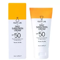 Kremy do twarzy z filtrem - YOUTH LAB. YOUTH LAB YOUTH LAB Ochrona przeciwsłoneczna Daily Sunscreen Cream SPF 50 Normal Dry Skin 50 ml - miniaturka - grafika 1
