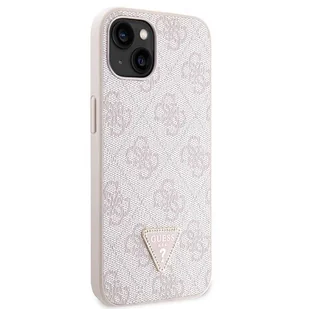 Etui Guess GUHCP13MP4TDSCPP na iPhone 13 - różowe Crossbody 4G Metal Logo - Etui i futerały do telefonów - miniaturka - grafika 3