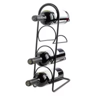 Stojaki na wino - Metalowy stojak na wino liczba butelek 4 – Compactor - miniaturka - grafika 1