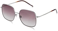 Okulary przeciwsłoneczne - Okulary przeciwsłoneczne BOSS damskie, Burgundy Silver, 58 - miniaturka - grafika 1