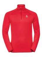 Odzież trekkingowa męska - Odlo Bluza polarowa "Berra Light" w kolorze czerwonym - miniaturka - grafika 1